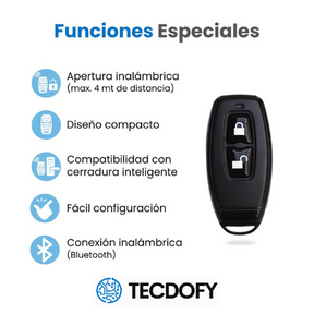 MANDO INALÁMBRICO PARA SISTEMA TECDOFY