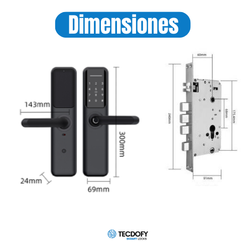 CERRADURA INTELIGENTE H6 FACE ID