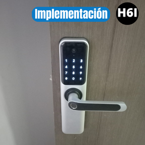 CERRADURA INTELIGENTE H6I VIDEO DOORBELL