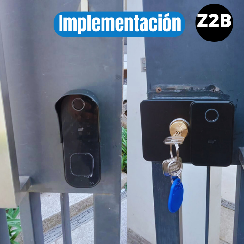 CERRADURA INTELIGENTE Z2A (PANEL-PERILLA)