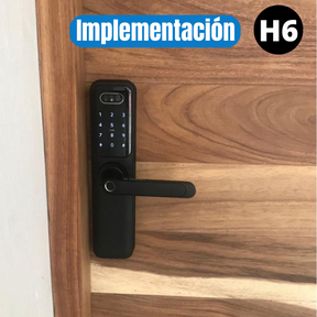 CERRADURA INTELIGENTE H6 FACE ID