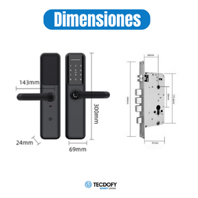 CERRADURA INTELIGENTE H6I VIDEO DOORBELL